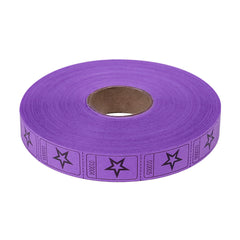 Roll Tickets - Star - Purple 2000 Roll (EACH)