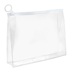 Clear Zippered Toiletry Pouch