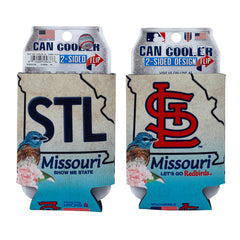 St. Louis Cardinals Can Cooler - License Plate (EACH)