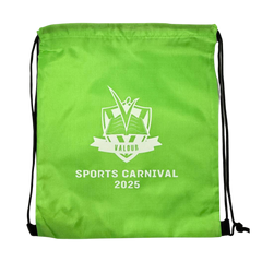Customised Drawstring Nylon Sports Bag (Preorder)