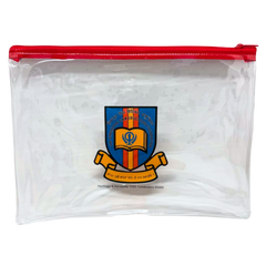 Customised Transparent PVC A5 Zip Case (Preorder)
