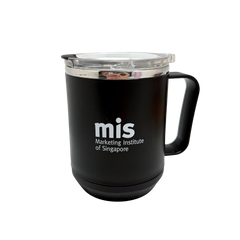 Customised Double Walled Stainless Steel Coffee Cup (Preorder)