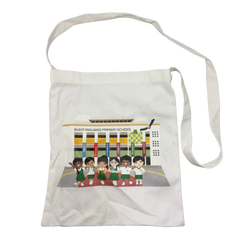 Customised Shoulder Messenger Canvas Bag (Preorder)