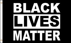 BLACK LIVES MATTER 3 X 5 FLAG ( sold by the piece )