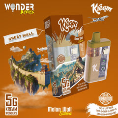 Melon Wall THC-A , 5Gram Disposable Box of 5
