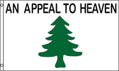 AN APPEAL TO HEAVEN GOD GREEN TREE 3 X 5 FLAG ( sold by the piece )