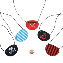 Fun Pattern Pirate Eye Patch (24 total patches in 2 bags) 38?› each