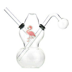 8” Alien ship Glass Oil Tank