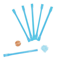 Blue Candy Filled Straws (240/package) 4?› each