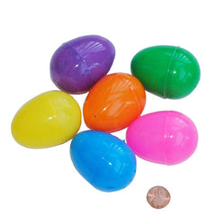 Bulk Bright Colored Plastic Eggs (288 total eggs in 2 bags) 7?› each