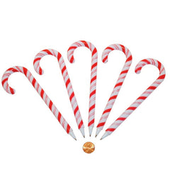 Candy Cane Shaped Pens (24 total pens in 2 bags) 78?› each