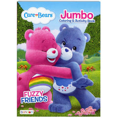 Care Bears Fuzzy Friends Jumbo Coloring & Activity Books ƒ?? 2 Pack (80 Pages Each)