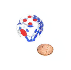 Clear Oversized Dice (12/package) 86?› each