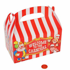 Carnival Party Treat Box (24 total treat boxes in 2 bags) 41?› each