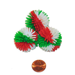Christmas Porcupine Ball (72 total balls in 2 bags) 37?› each