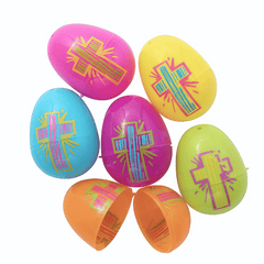 Cross Easter Eggs (144 total Easter Eggs in 2 bags) 17?› each