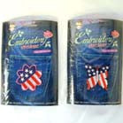 AMERICAN FLAG SHAPED EMBROIDERED PATCHES (Sold by the dozen) CLOSEOUT NOW ONLY 25 CENTS EA