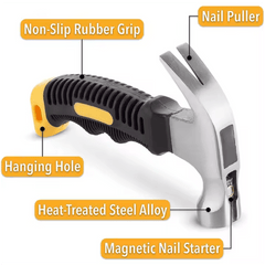 Compact Claw Hammer -Shorty Hammer ƒ?? 6.25ƒ?�