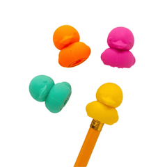 Duck Eraser Pencil Toppers (24 total ducks in 2 bags) 39?› each