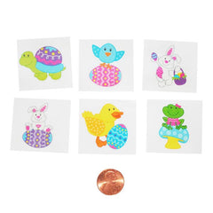 Easter Character Temporary Tattoos (144 total tattoos in 2 bags) 6?› each