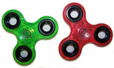GLITTER FINGER STRESS RELIEVE FIDGET HAND FLIP SPINNERS ( sold by the piece or dozen ) - * CLOSEOUT NOW ONLY 1.00 EACH