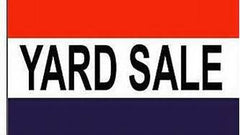 YARD SALE 3' X 5' FLAG (Sold by the piece)