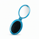 Foldable Oval Hair Brush with Mirror ƒ?? 4" Compact Travel Size |Individual & 10 Pack