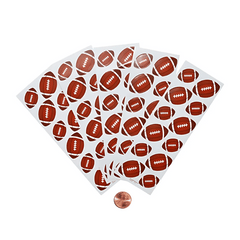 Football Sticker Sheets (24 total sticker sheets in 2 bags) 27?› each