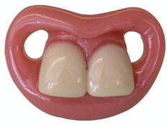 TWO FRONT TEETH BILLY BOB TODDLER PACIFIER ( sold by the piece )