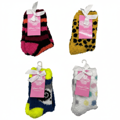 Fuzzy Socks | Assorted Designs | Size 5-9| Bulk