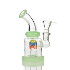 5.5" Water Pipe Bong with Wire Shower and 14mm Male Bowl