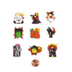 Glitter Halloween Tattoos (144 total tattoos in 2 packages) 6?› each
