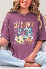 In My Office Sewing Comfort Colors Adult Ring-Spun Cotton Tee