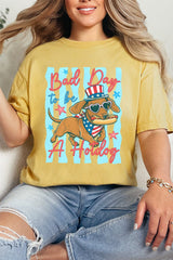 A Ruff Day Comfort Colors Adult Ring-Spun Cotton Tee