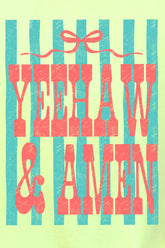 Striped Yeehaw & Amen Ready To Press DTF Transfer