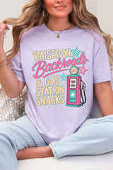 Gas Station Snacks Comfort Colors Adult Ring-Spun Cotton Tee