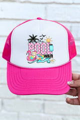 Livin The Pool Life Otto Foam Front Trucker Hat