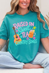 Sweet Tea And Country Music Softstyle Adult T-Shirt