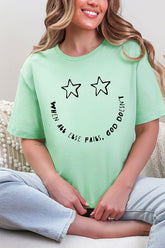 Star Eyes God Never Fails Softstyle Adult T-Shirt
