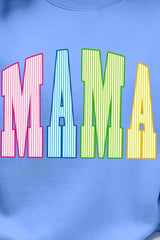 Color Me Loved Mama Ecosmart Crewneck Sweatshirt