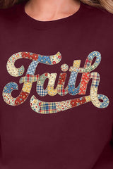 Faith Sewn Sweet Ecosmart Crewneck Sweatshirt