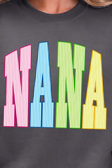 Color Me Loved Nana Ecosmart Crewneck Sweatshirt