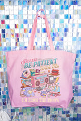 1900's Tech Throwback Canvas Jumbo Tote