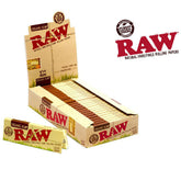 Raw Organic 1 1/4" Size Rolling Paper 24 packs