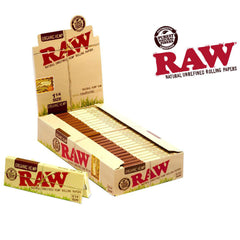 Raw Organic 1 1/4" Size Rolling Paper 24 packs