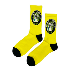 HIGH SPIRITS Socks Fits All, 70% Cotton, 25% Spandex, 5% Elastic