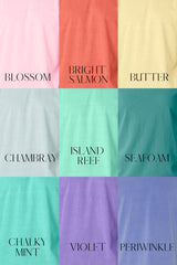 Tone On Tone Nurse Comfort Colors Adult Ring-Spun Cotton Tee