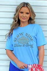 Slow Ride Summer Unisex Dri-Power Poly Tee