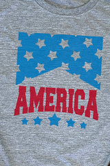 Stars America Unisex Dri-Power Poly Tee