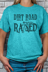 Dirt Road Raised Softstyle Adult T-Shirt